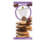 Grandma Wild's Milk Chocolate Half Coated Viennese Biscuits 150g