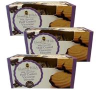 Grandma Wild's - Milk Chocolate Half Coated Viennese Biscuits - 150g - Pack of 3