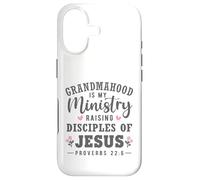 Grandmahood Is My Ministry - Raising Disciples of Jesus Case for iPhone 17
