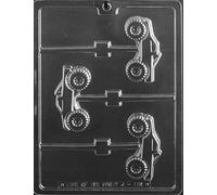 Grandmama's Goodies J112 Monster Truck Lollipop Chocolate Candy Mold