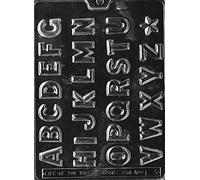 Grandmama's Goodies L003 Alphabet Letter Chocolate Candy Soap Mold with Exclusive Molding Instructions ... (3)