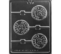 Grandmama's Goodies L072 Happy 60th Birthday Lollipop Chocolate Candy Making Mold