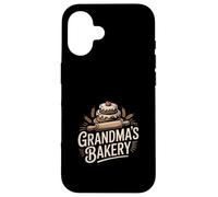 Grandma's Bakery Homemade Baking Lover Kitchen Case for iPhone 16