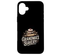 Grandma's Bakery Homemade Baking Lover Kitchen Case for iPhone 16 Plus