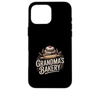 Grandma's Bakery Homemade Baking Lover Kitchen Case for iPhone 16 Pro Max