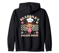 Grandma's Baking Buddy Fun Time Zip Hoodie