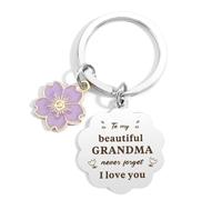 Grandma's Gift Keychain & Birthday Gifts for Nanna & Nana