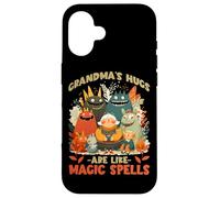 Grandmas hugs are like magic spells Case for iPhone 16