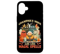 Grandmas hugs are like magic spells Case for iPhone 16 Plus