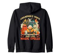 Grandmas hugs are like magic spells Zip Hoodie