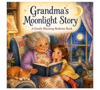 Grandma's Moonlight Story: A Gentle Rhyming Bedtime Book | A Heartwarming Picture Book About Grandma's Love, Bedtime Stories, Family Bonding, ... Adventures: Rhyming Picture Books for Kids)