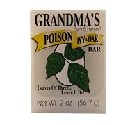 Grandma's Poison Ivy Soap Bar - 2.0 oz Itch Relief Wash with Jewelweed & Colloidal Oatmeal - 67012