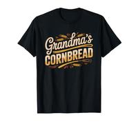 Grandmas Secret Cornbread Recipe Keeper Southern Heritage T-Shirt