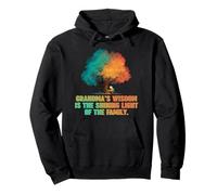 Grandmas wisdom is the shining light of the family Pullover Hoodie