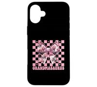 Grandmasaurus Triceratops Grandma Dinosaur Nana Coquette Bow Case for iPhone 16 Plus