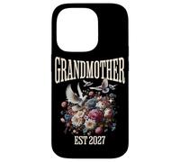 Grandmother Est 2027 New Baby Pregnancy Reveal Grandma Case for iPhone 14 Pro