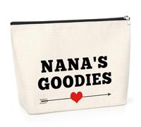 Grandmother Gift from Grandchildren Inspirational Gift for Grandmother Makeup Bag to My Grandma Gift Appreciation Gift for Grandmother Funny Cosmetic Bag Gift for Women Mother's Day Birthday Gift