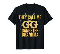 Grandmother They Call Me GG Gangster Grandma Gangsta T-Shirt