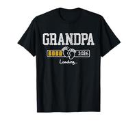 Grandpa 2026 Loading Soon to Be Grandfather 2026 New Grandpa T-Shirt