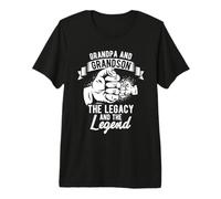 Grandpa and Grandson THE Legacy and THE Legend Premium T-Shirt