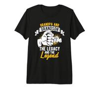 Grandpa and Grandson THE Legacy and THE Legend Premium T-Shirt