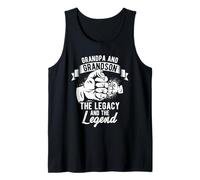 Grandpa and Grandson THE Legacy and THE Legend Tank Top