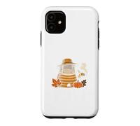 Grandpa Beekeeper Honey Harvest Retro Badge Hive Graphic Case for iPhone 11