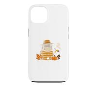 Grandpa Beekeeper Honey Harvest Retro Badge Hive Graphic Case for iPhone 13