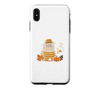 Grandpa Beekeeper Honey Harvest Retro Badge Hive Graphic Case for iPhone XS Max
