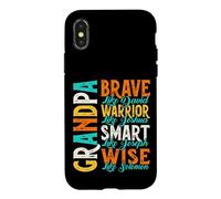 Grandpa - Brave Like David, Joshua, Joseph, Solomon Case for iPhone X/XS