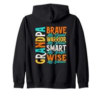 Grandpa - Brave Like David, Joshua, Joseph, Solomon Zip Hoodie