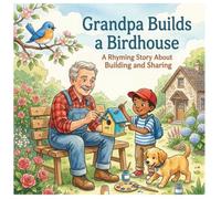 Grandpa Builds a Birdhouse: A Rhyming Story About Building and Sharing | A Heartwarming Picture Book About Family, Nature, Kindness, DIY, and ... Adventures: Rhyming Picture Books for Kids)