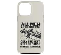 Grandpa Dad Still Go Skiing In Their Seventies Old Men Skier Case for iPhone 13 Pro Max
