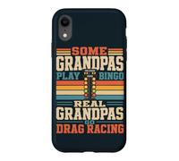 Grandpa Drag Racing Vintage Drag Racer Case for iPhone XR