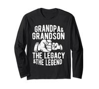 Grandpa & Grandson THE Legacy & THE Legend Long Sleeve T-Shirt