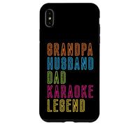Grandpa Husband Dad Karaoke Legend Karaoke Singer Lover Case for iPhone XS Max
