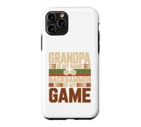 Grandpa Is My Name Backgammon Design Case for iPhone 11 Pro