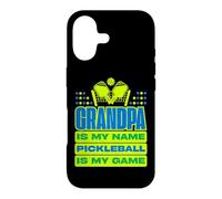 Grandpa Is My Name Pickleball Is My Game Funny Paddle Player Case for iPhone 17