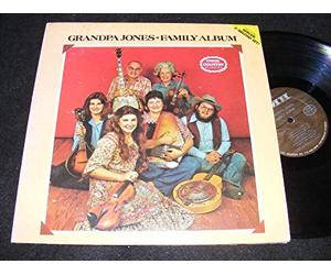 GRANDPA JONES family album CMH 9015 (LP vinyl record)