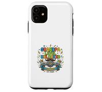 Grandpa Level Unlocked Funny Family Celebration Art Case for iPhone 11