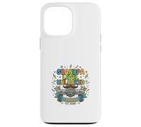 Grandpa Level Unlocked Funny Family Celebration Art Case for iPhone 13 Pro Max