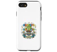 Grandpa Level Unlocked Funny Family Celebration Art Case for iPhone SE (2020) / 7/8