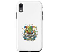 Grandpa Level Unlocked Funny Family Celebration Art Case for iPhone XR