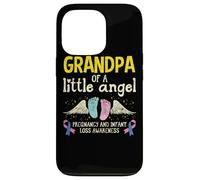 Grandpa Of A Little Angel Infant Loss Awareness Miscarriage Case for iPhone 13 Pro