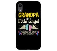 Grandpa Of A Little Angel Infant Loss Awareness Miscarriage Case for iPhone XR