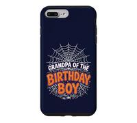 GRANDPA of the BOY Birthday Web Spider Halloween Party Tee Case for iPhone 7 Plus/8 Plus