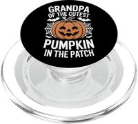 Grandpa Of The Cutest Pumpkin In The Patch Jack O Lantern PopSockets PopGrip for MagSafe