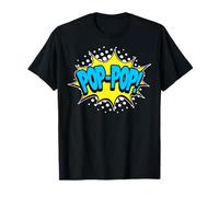 Grandpa Pop-Pop! Verb Action Word Comic Book Style Pop Art T-Shirt