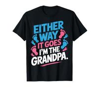 Grandpa Status Unlocked Either Way It Goes Newborn T-Shirt