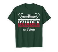Grandpa Tak Wyglada najlepszy Dziadek na swiecie Best Dziadek T-Shirt, Men, Dark Green, Medium